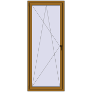 REHAU ENERGY-SAVING SYNEGO MD 840x2060 mm LIGHT_OAK two-sided