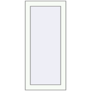 REHAU ENERGY-SAVING SYNEGO MD 430x900 mm RAL 9016 Traffic white two-sided