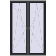KORSA ENERGY-SAVING REHAU SYNEGO MD 1500x2300 mm