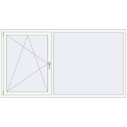 KORSA ENERGY-SAVING REHAU SYNEGO MD 2200x1200 mm