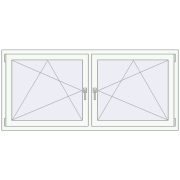 Okna skrzydłowe 1830x815 mm REHAU ENERGY-SAVING SYNEGO MD BLACK_BROWN zewnętrzny Okna skrzydłowe 1830x815 mm REHAU ENERGY-SAVING SYNEGO MD BLACK_BROWN zewnętrzny