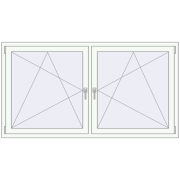 REHAU ENERGY-SAVING SYNEGO MD 1840x995 mm GOLDEN OAK zewnętrzny