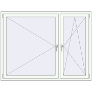 KORSA ENERGY-SAVING REHAU SYNEGO MD 1700x1300 mm