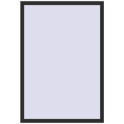REHAU OPTIMUM EURO-DESIGN 70 1080x1600 mm ANTHRACITE_GREY_GLATT two-sided