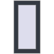 REHAU OPTIMUM EURO-DESIGN 70 300x600 mm ANTHRACITE_GREY_STRUKTURAL two-sided