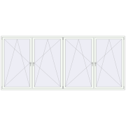 KORSA OPTIMUM REHAU EURO 70 4010x1750 mm