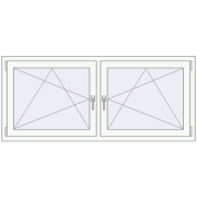 REHAU ENERGY-SAVING SYNEGO MD 1725x740 mm BASALT_GREY zewnętrzny