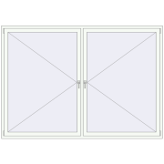 REHAU OPTIMUM EURO-DESIGN 70 2500x1750 mm RAL 9016 Traffic white two-sided