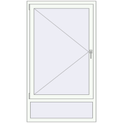 KORSA BRILLANT DESIGN 960x1670 mm