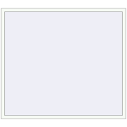REHAU BRILLANT DESIGN 1780x1555 mm RAL 9016 Traffic white two-sided