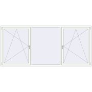 KORSA OPTIMUM REHAU EURO 70 2900x1300 mm