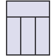 Tilt-and-Turn 2000x2497 mm KORSA OPTIMUM REHAU EURO 70