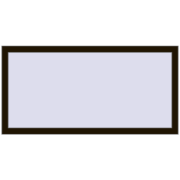 REHAU OPTIMUM EURO-DESIGN 70 1400x700 mm BLACK_BROWN two-sided