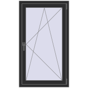 KORSA ENERGY-SAVING REHAU SYNEGO MD 740x1280 mm