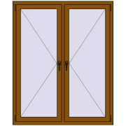 KORSA OPTIMUM REHAU EURO 70 1300x1600 mm