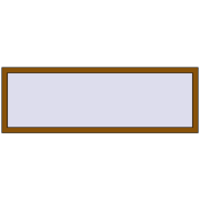 REHAU OPTIMUM EURO-DESIGN 70 1800x600 mm GOLDEN OAK two-sided