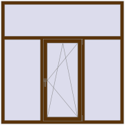 KORSA OPTIMUM REHAU EURO 70 1800x1800 mm