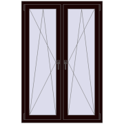 REHAU ENERGY-SAVING SYNEGO MD 1050x1595 mm CHOCOLATE_BROWN dwustronny REHAU ENERGY-SAVING SYNEGO MD 1050x1595 mm CHOCOLATE_BROWN dwustronny