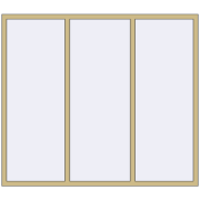 ALU STANDARD 72 2060x1800 mm RAL 1000 Green beige two-sided