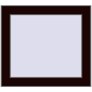 REHAU OPTIMUM EURO-DESIGN 70 500x450 mm CHOCOLATE_BROWN two-sided