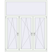 KORSA OPTIMUM REHAU EURO 70 1650x2000 mm