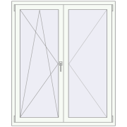 REHAU OPTIMUM EURO-DESIGN 70 1250x1500 mm ANTHRACITE_GREY_STRUKTURAL zewnętrzny REHAU OPTIMUM EURO-DESIGN 70 1250x1500 mm ANTHRACITE_GREY_STRUKTURAL zewnętrzny