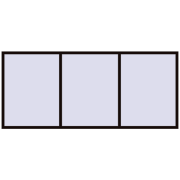 REHAU OPTIMUM EURO-DESIGN 70 3200x1400 mm BLACK_BROWN two-sided