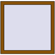 REHAU ENERGY-SAVING SYNEGO MD 840x840 mm GOLDEN OAK two-sided