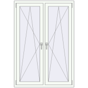 REHAU ENERGY-SAVING SYNEGO MD 1050x1550 mm DARK_OAK zewnętrzny REHAU ENERGY-SAVING SYNEGO MD 1050x1550 mm DARK_OAK zewnętrzny