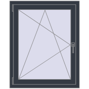 CLASICTHERM 70 800x1000 mm ANTHRACITE_GREY_STRUKTURAL dwustronny