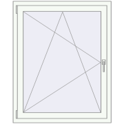 Tilt-and-Turn 960x1160 mm KORSA OPTIMUM REHAU EURO 70
