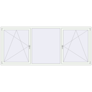 KORSA ENERGY-SAVING REHAU SYNEGO MD 3050x1290 mm