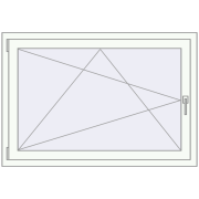 KORSA OPTIMUM REHAU EURO 70 1240x850 mm