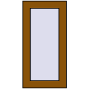 REHAU OPTIMUM EURO-DESIGN 70 300x600 mm GOLDEN OAK dwustronny REHAU OPTIMUM EURO-DESIGN 70 300x600 mm GOLDEN OAK dwustronny