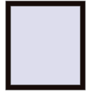 REHAU OPTIMUM EURO-DESIGN 70 800x880 mm BLACK_BROWN two-sided
