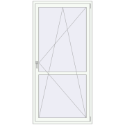 Okna skrzydłowe 1000x2060 mm KORSA ENERGY-SAVING REHAU SYNEGO MD Okna skrzydłowe 1000x2060 mm KORSA ENERGY-SAVING REHAU SYNEGO MD