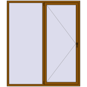 Okna skrzydłowe 1800x2100 mm KORSA OPTIMUM REHAU EURO 70 Okna skrzydłowe 1800x2100 mm KORSA OPTIMUM REHAU EURO 70