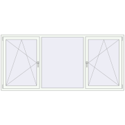 KORSA ENERGY-SAVING REHAU SYNEGO MD 2565x1165 mm