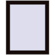 REHAU ENERGY-SAVING SYNEGO MD 560x700 mm BLACK_BROWN two-sided