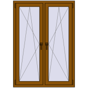 REHAU ENERGY-SAVING SYNEGO MD 1050x1475 mm GOLDEN OAK dwustronny REHAU ENERGY-SAVING SYNEGO MD 1050x1475 mm GOLDEN OAK dwustronny