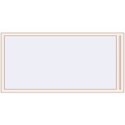 REHAU OPTIMUM EURO-DESIGN 70 1950x950 mm CREAME_WHITE_50L-2 dwustronny REHAU OPTIMUM EURO-DESIGN 70 1950x950 mm CREAME_WHITE_50L-2 dwustronny