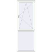 KORSA OPTIMUM REHAU EURO 70 860x2440 mm
