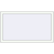 REHAU OPTIMUM EURO-DESIGN 70 1200x700 mm RAL 9016 Traffic white two-sided