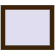 REHAU OPTIMUM EURO-DESIGN 70 600x500 mm DARK_OAK two-sided