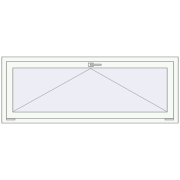 REHAU OPTIMUM EURO-DESIGN 70 1600x600 mm RAL 9016 Traffic white two-sided