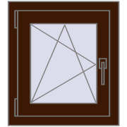 CLASICTHERM 70 500x560 mm MAHAGON_SAPELI dwustronny