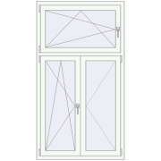 KORSA OPTIMUM REHAU EURO 70 1000x1800 mm