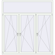 KORSA OPTIMUM REHAU EURO 70 1995x2115 mm