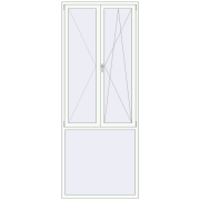 KORSA OPTIMUM REHAU EURO 70 1150x2940 mm