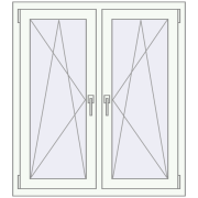 Okna skrzydłowe 1005x1130 mm REHAU ENERGY-SAVING SYNEGO MD BLACK_ULTI-MATT zewnętrzny Okna skrzydłowe 1005x1130 mm REHAU ENERGY-SAVING SYNEGO MD BLACK_ULTI-MATT zewnętrzny